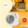 Αερόθερμο δωματίου 1000W/2000W Λευκό