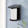 Mirror- LED 1,5W 3000K/6000K Solar Outdoor Light in Black Color 